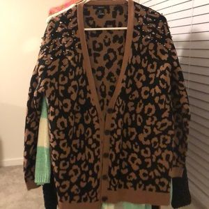 Leopard cardigan